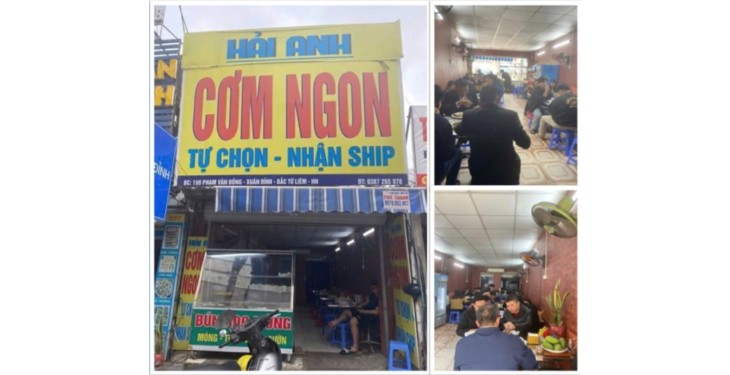 Cần sang nhượng nhanh quán cơm ngon đang KD tốt mặt đường Phạm Văn Đồn