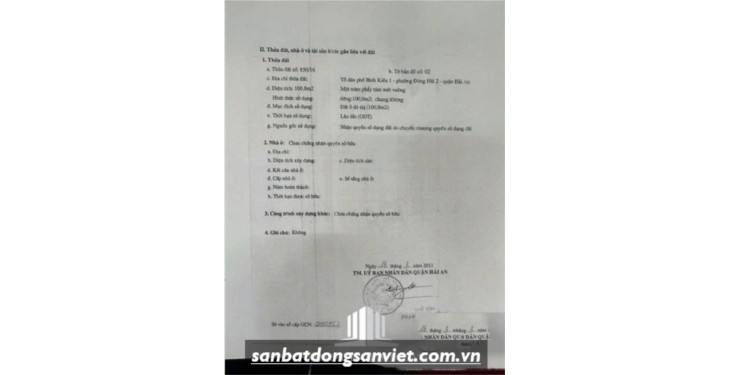 ⭐Chuyển nhượng lô đất tổ dân phố Bình Kiều 1 (Đông Hải 2), Hải An, HP