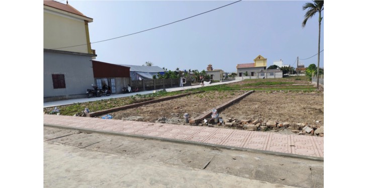 Lô Quất Lâm, Giao Thủy 106m2 mặt tiền 5m đất nền ven biển chỉ 