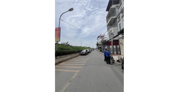 NHÀ MẶT PHỐ NGỌC THỤY-MẶT TIỀN RỘNG-4T THANG MÁY-KINH DOANH-310M 24TỶ-