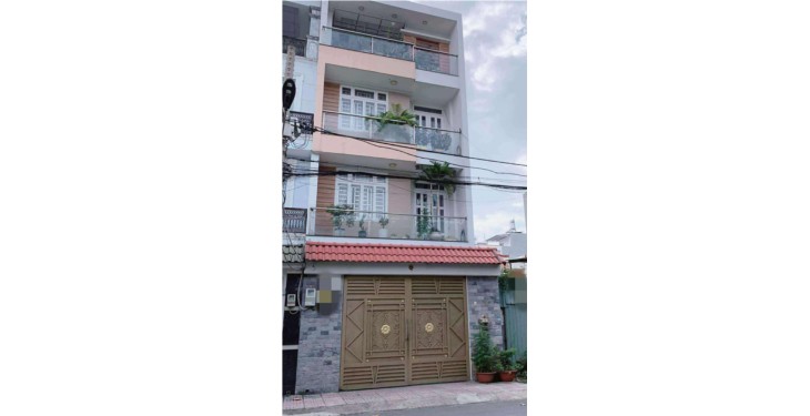Bán nhà 2mt 99m2-4tang Nguyễn Thị Búp Q12 , đường 6m - 8 TỶ 0932030061