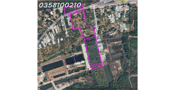 Bán đất mặt tiền đường Duyên Hải, xã Cần Giờ,TpHCM, DT 3 miếng đất