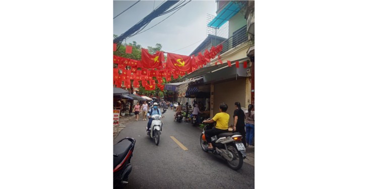 BÁN NHÀ MẶT PHỐ-MẶT CHỢ NGỌC HÀ BA ĐÌNH-75M 3T-KINH DOANH SẦM UẤT-TIỆN